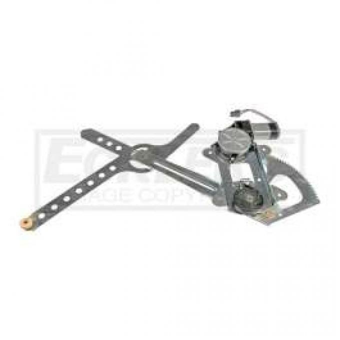 Chevy & GMC Truck Regulator, Window, Right, Front, Power, w/Motor Assembly, 1988-2003