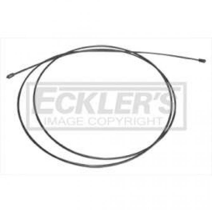 Chevy & GMC Truck Emergency Brake Cable, Intermediate, Short Bed, Except TH400, 1966-1972