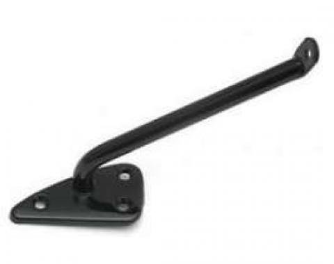 Chevy Truck Outside Door Mirror Arm, Right, Black Painted, 1960-1966