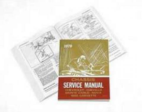 Chevy Truck Shop Manual, 1970