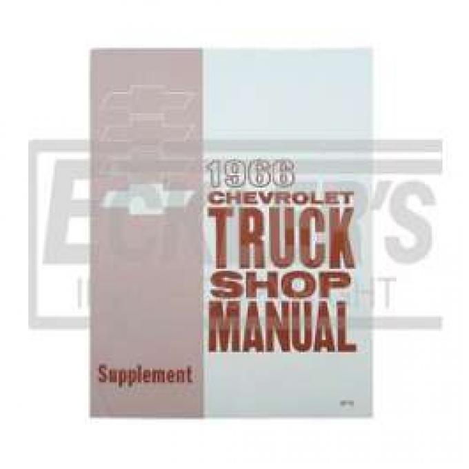 Chevy Truck Shop Manual, Supplement,1966