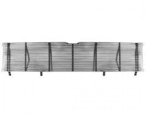 Chevy Truck Grille Insert, Billet, Polished, 1971-1972