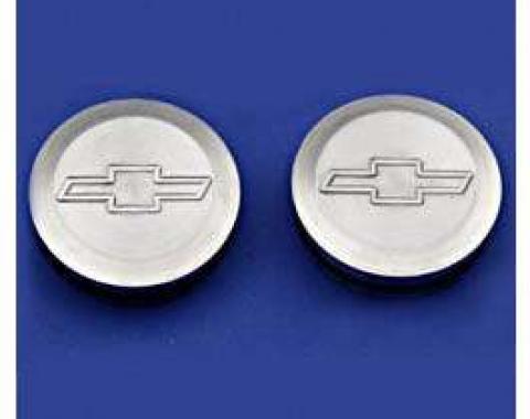 Chevy Truck Hole Cap, Bowtie, Satin, Step Side, 1967-1987