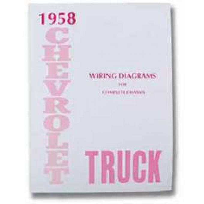 Chevy Truck Wiring Diagram Manual, 1958