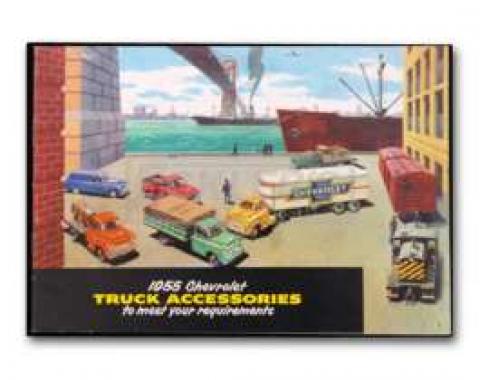 Chevrolet Truck Accessories Brochure, 1955