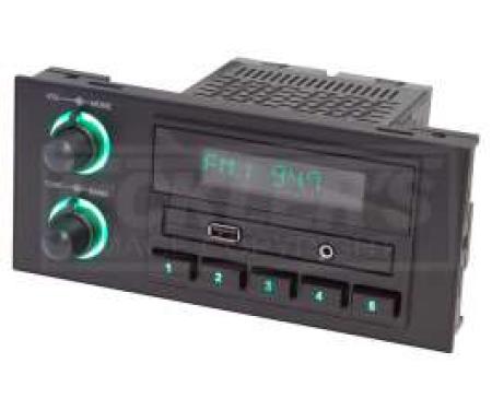 NLA - Chevy Or GMC Truck, RetroSound Newport 1.5 DIN Direct-fit GM Radio, 1995-2002