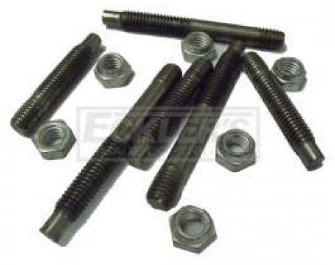 Chevy Or GMC Truck Exhaust Manifold Stud Kit, Steel, V8, 1973-1979