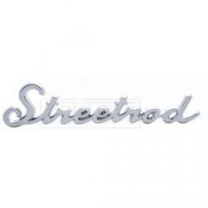 Chevy And GMC Truck Streetrod Script Emblem, Chrome