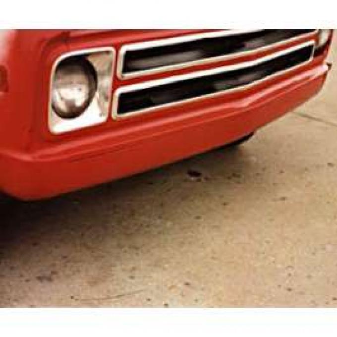 Chevy Truck Roll Pan, Front, 1967-1972