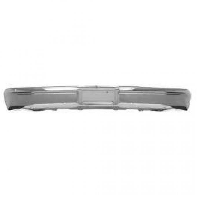 Chevy Truck Front Bumper, Without Holes, 1983-1987