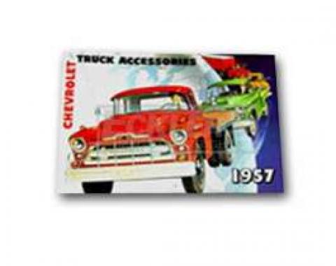 Chevrolet Truck Accessories Brochure, 1957