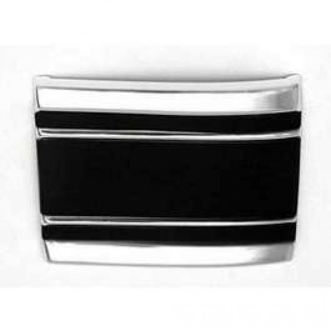 Chevy Truck Cab Molding, Left, Lower, Black, 1969-1972