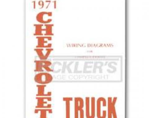 Chevy Truck Wiring Diagram, 1971