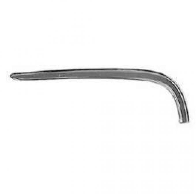 Chevy Or GMC Truck Front Fender Eyebrow Molding, Left, 1968