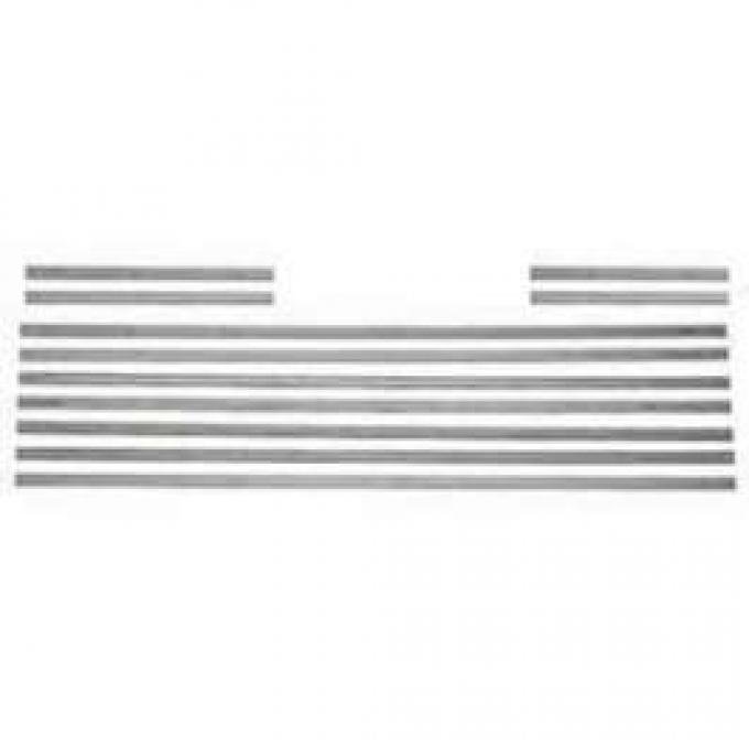 Chevy Truck Bed Strips, Short Bed, Fleet Side, 1960-1962