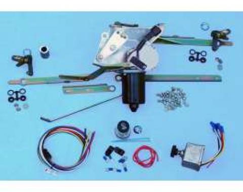 Chevy Truck Updated Windshield Wiper Conversion Kit, 2-Speed, With Delay Switch, 1947-1954