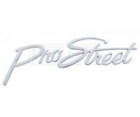 Chevy And GMC Truck Pro Street Script Emblem, Chrome