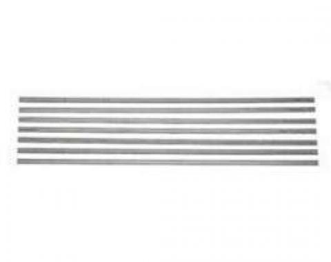 Chevy Truck Bed Strips, Steel, Long Bed, Step Side, 1967-1972