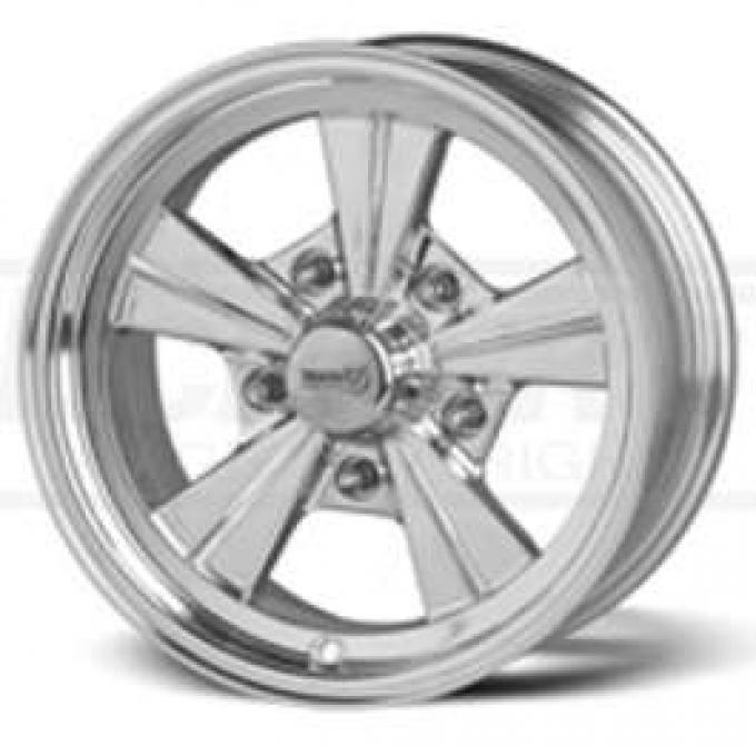 Chevy or Gmc Polished Strike Wheel, 15x8, 5x5 Pattern, 1967-1987