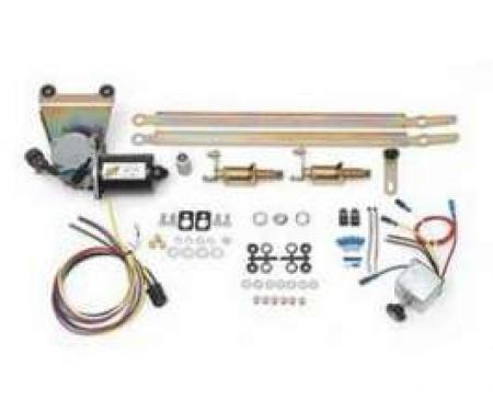 Chevy Truck Windshield Wiper Kit, Raingear, With Delay Switch, 1955 Second Series Thru -1959