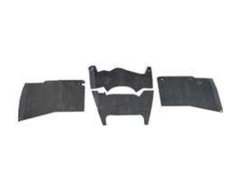 Chevy Truck Floor Insulation, Sound Deadener, 1960-1966