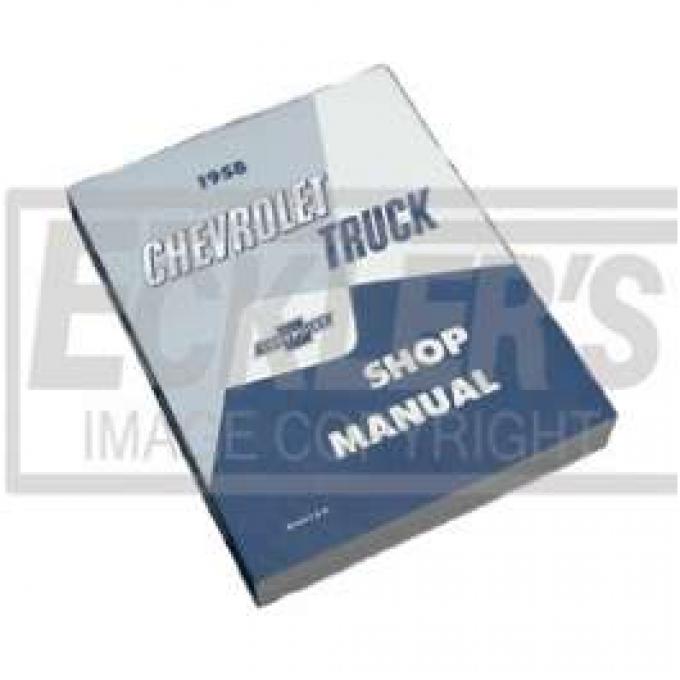 Chevy Truck Shop Manual, 1958
