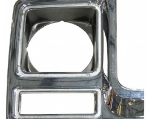 Chevy And GMC Truck Headlight Bezel, Right, 1979-1980