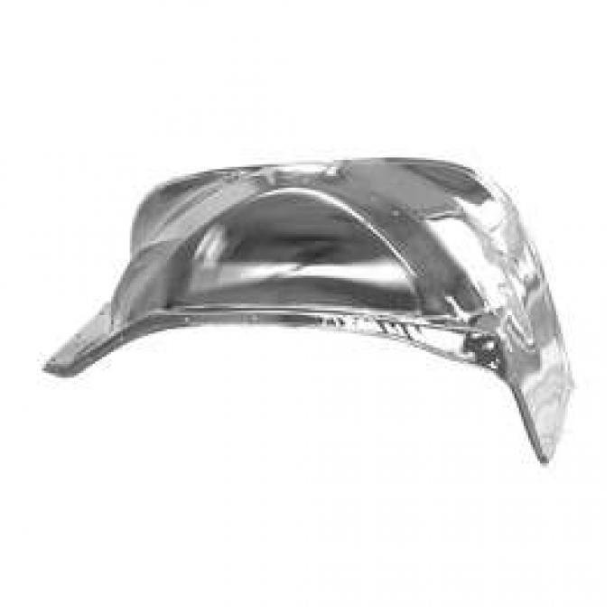 Chevy Truck Inner Fender, Right, Chrome, 1981-1987