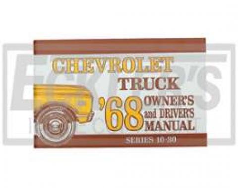 Chevy Truck Owner's Manual, 1968