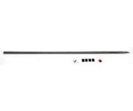 Chevy Truck Fender Molding, Upper, Front, Custom Sport, 1969-1972