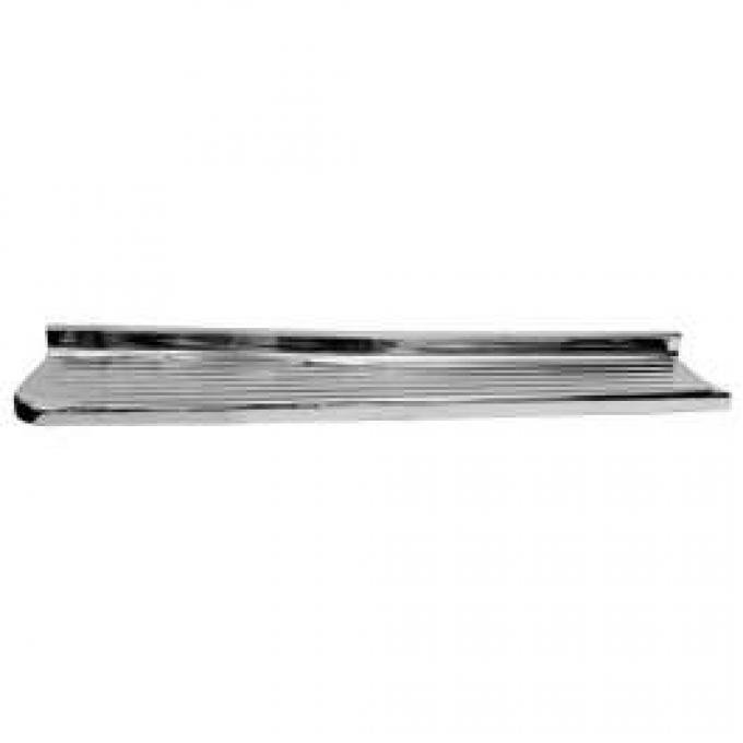 Chevy Truck Running Board, Chrome, Left, Step Side, 1947-1954