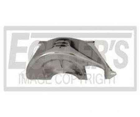 Chevy Truck Flywheel Dust Cover, Chrome, Turbo Hydra-Matic 350/400 (TH350/400) Automatic Transmission, 1947-1972