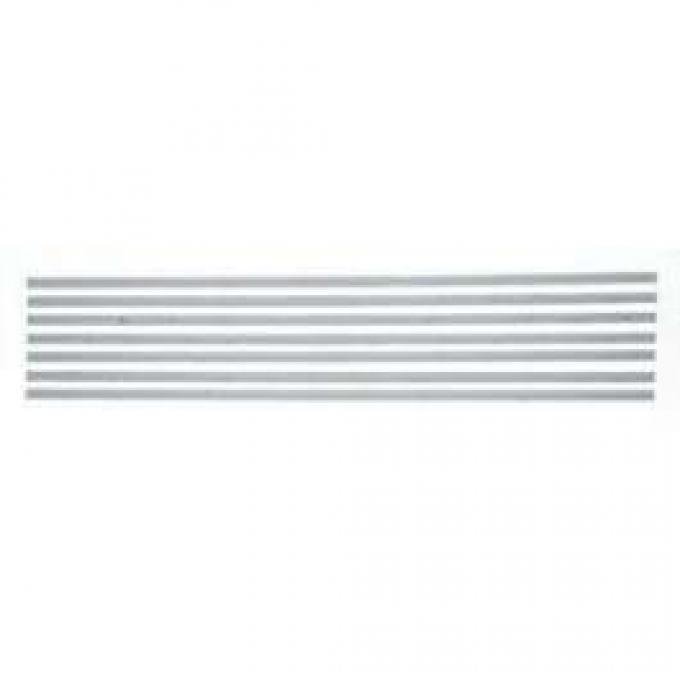 Chevy Truck Bed Strips, Steel, Short Bed, Step Side, 1954-1959