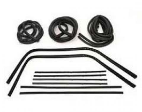 Chevy Truck Custom Weatherstrip Kit, Without Chrome, 1967-1972