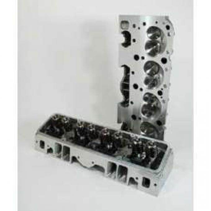 Chevy Truck Cylinder Heads, Small Block, Straight Plug, Aluminum, Patriot Performance, 1955-1972