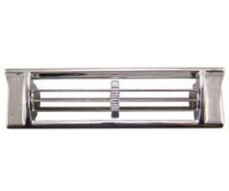 Chevy Truck Vent, Center, Chrome, 1967-1972