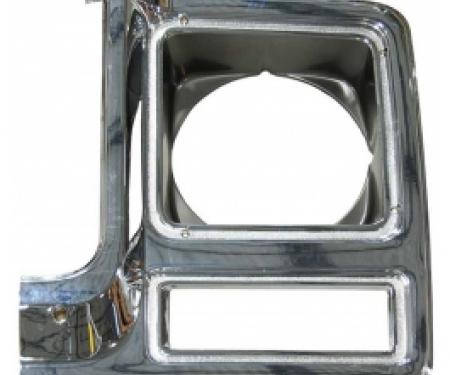 Chevy And GMC Truck Headlight Bezel, Left, 1979-1980