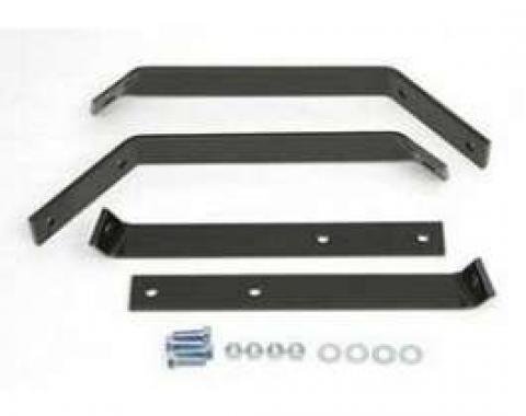 Chevy Truck Bumper Bracket Set, Rear, Fleet Side, 1960-1962