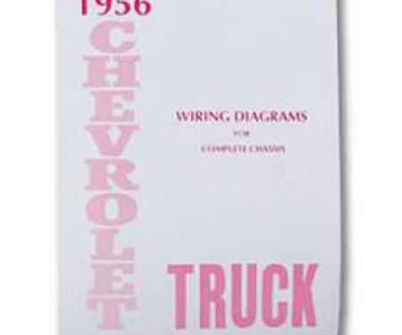 Chevy Truck Wiring Diagram Manual, 1956