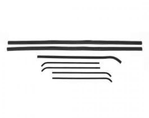 Chevy Truck Door Window Felt Kit, 1964-1966