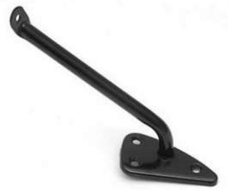 Chevy Truck Outside Door Mirror Arm, Left, Black Painted, 1960-1966