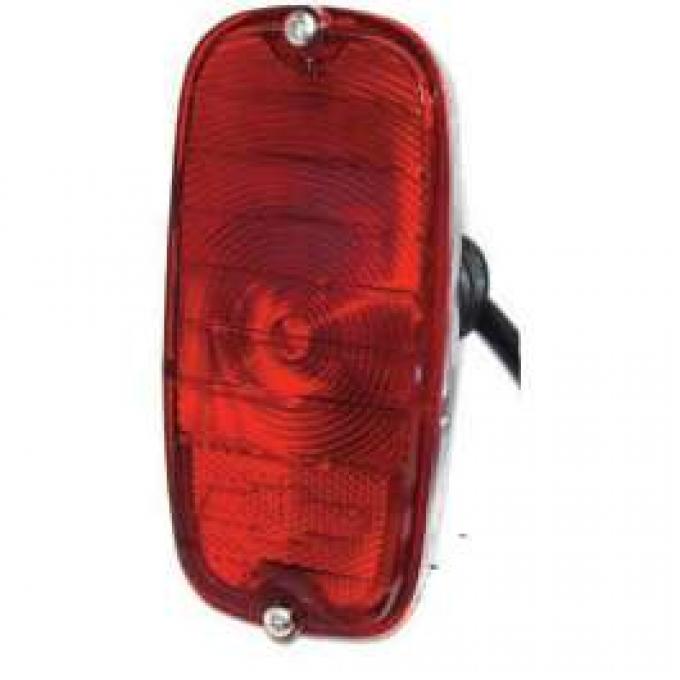 Chevy Truck Taillight Assembly, Right, Fleet Side, 1962-1966