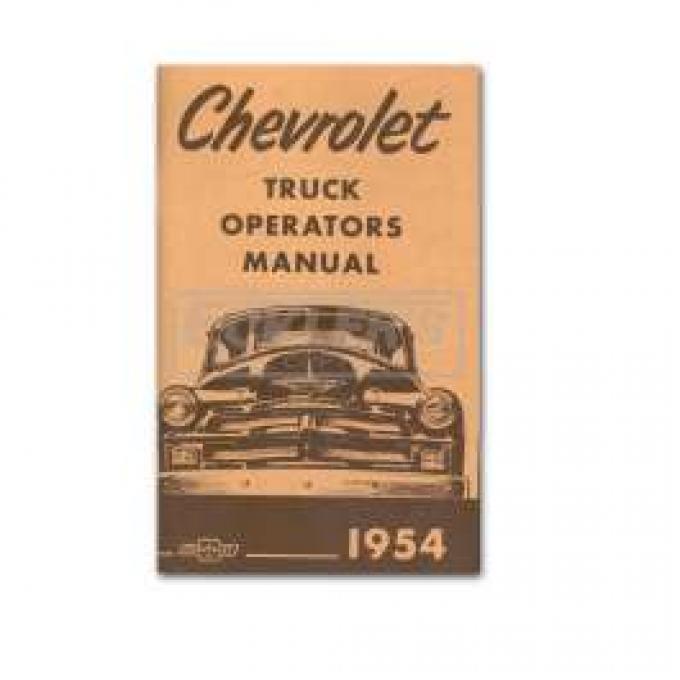 Chevy Truck Owner's Manual, 1954