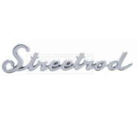 Chevy And GMC Truck Streetrod Script Emblem, Chrome