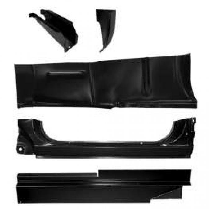Chevy Truck Rocker Panel Repair Kit, Right, 19731987