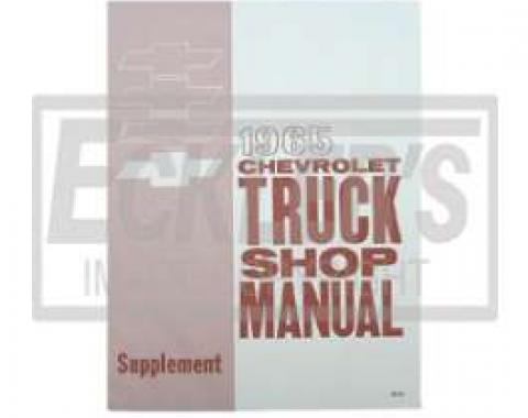 Chevy Truck Shop Manual, Supplement, 1965