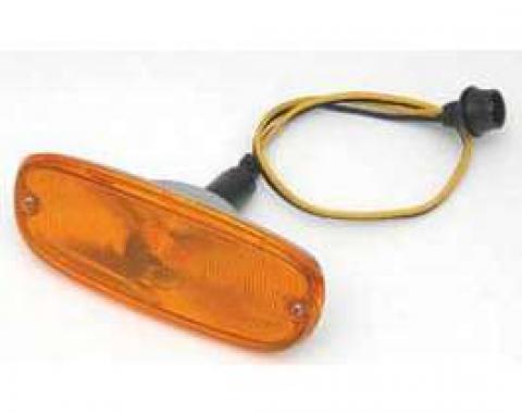 Chevy Truck Parking & Turn Signal Light Assembly, Amber, 1958-1959