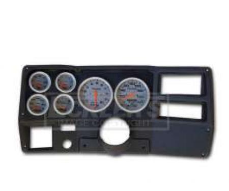 Classic Dash Instrument Panel, Black, With Autometer Ultralite Electric Gauges, 1973-1983