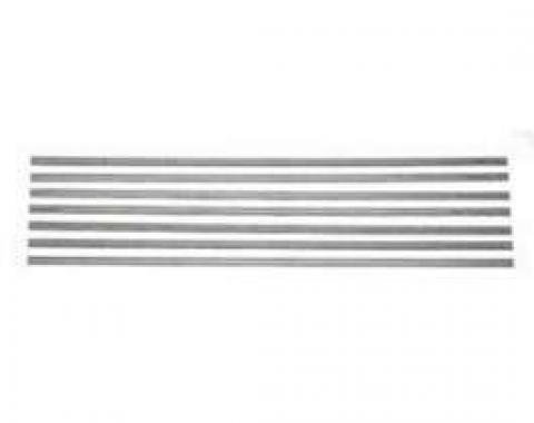 Chevy Truck Bed Strips, Steel, Long Bed, Step Side, 1963-1966