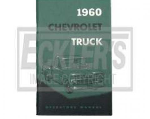 Chevy Truck Owner's Manual, 1960